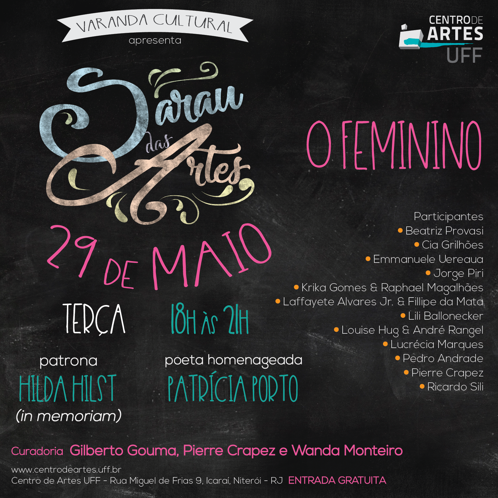 Banner Sarau das Artes 5