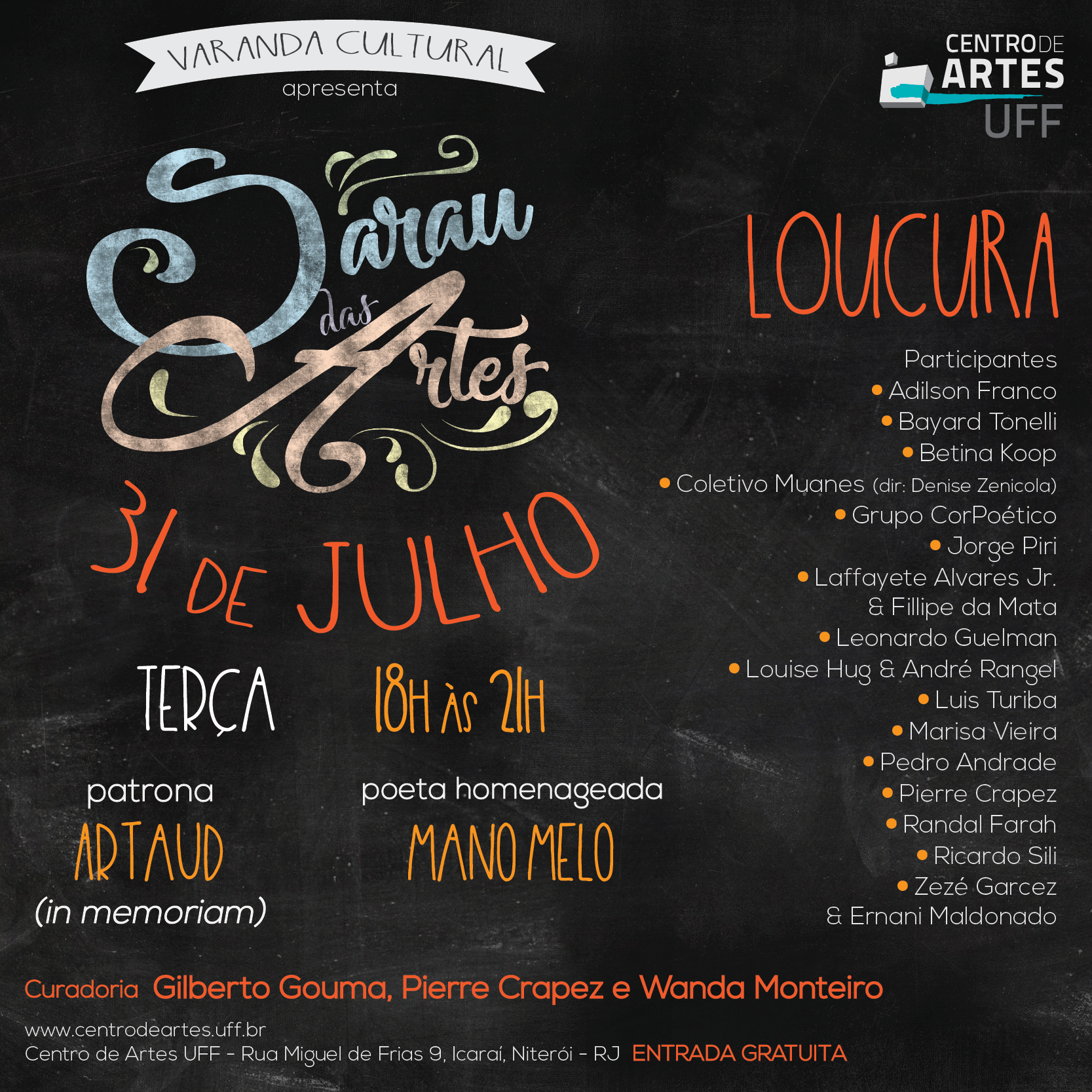 Banner Sarau das Artes 7