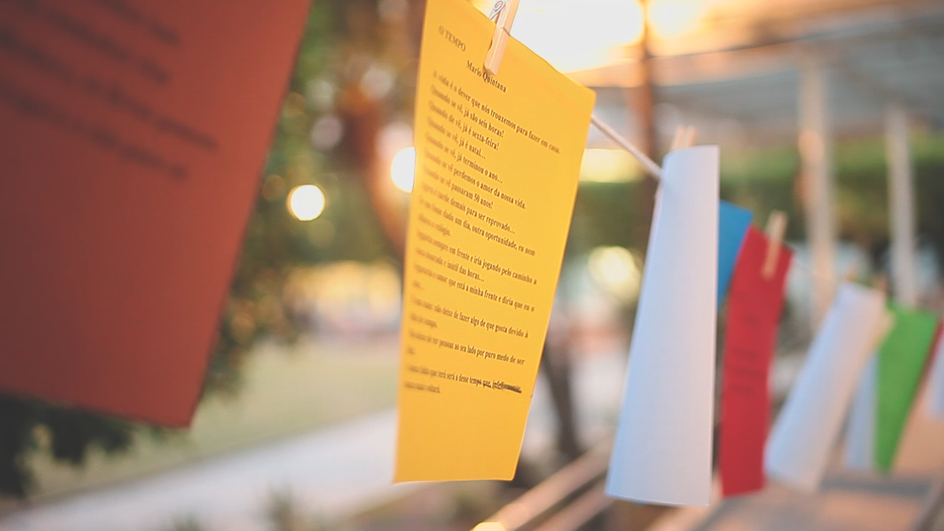 Sarau das Artes - Varal de poesias