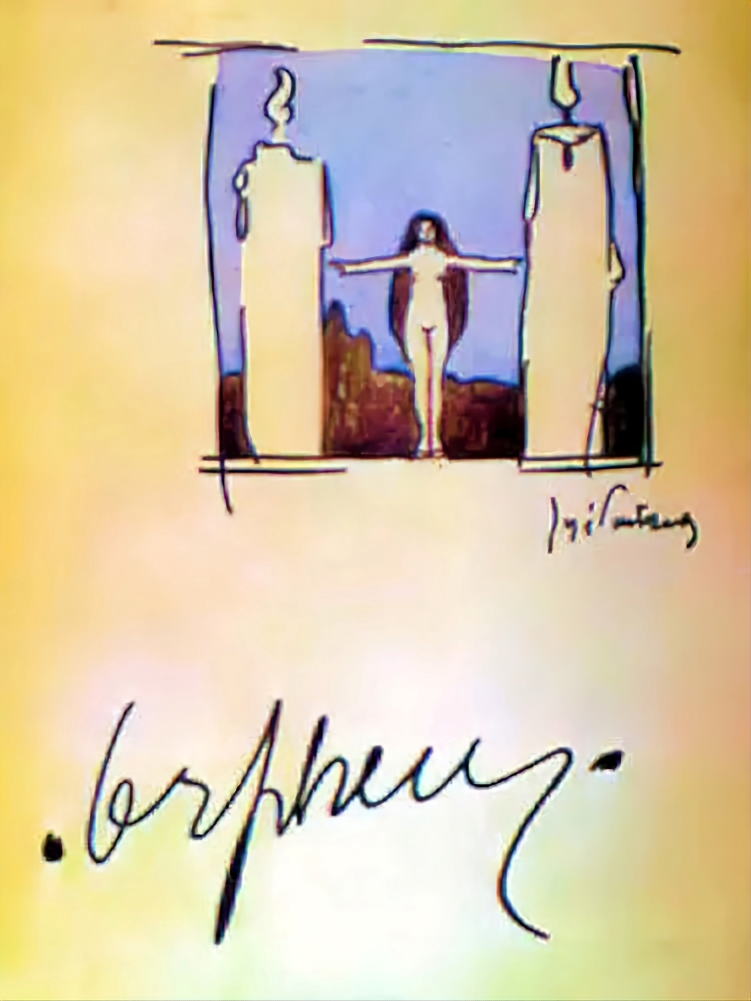 Capa da 1ª edição da Revista Orpheu