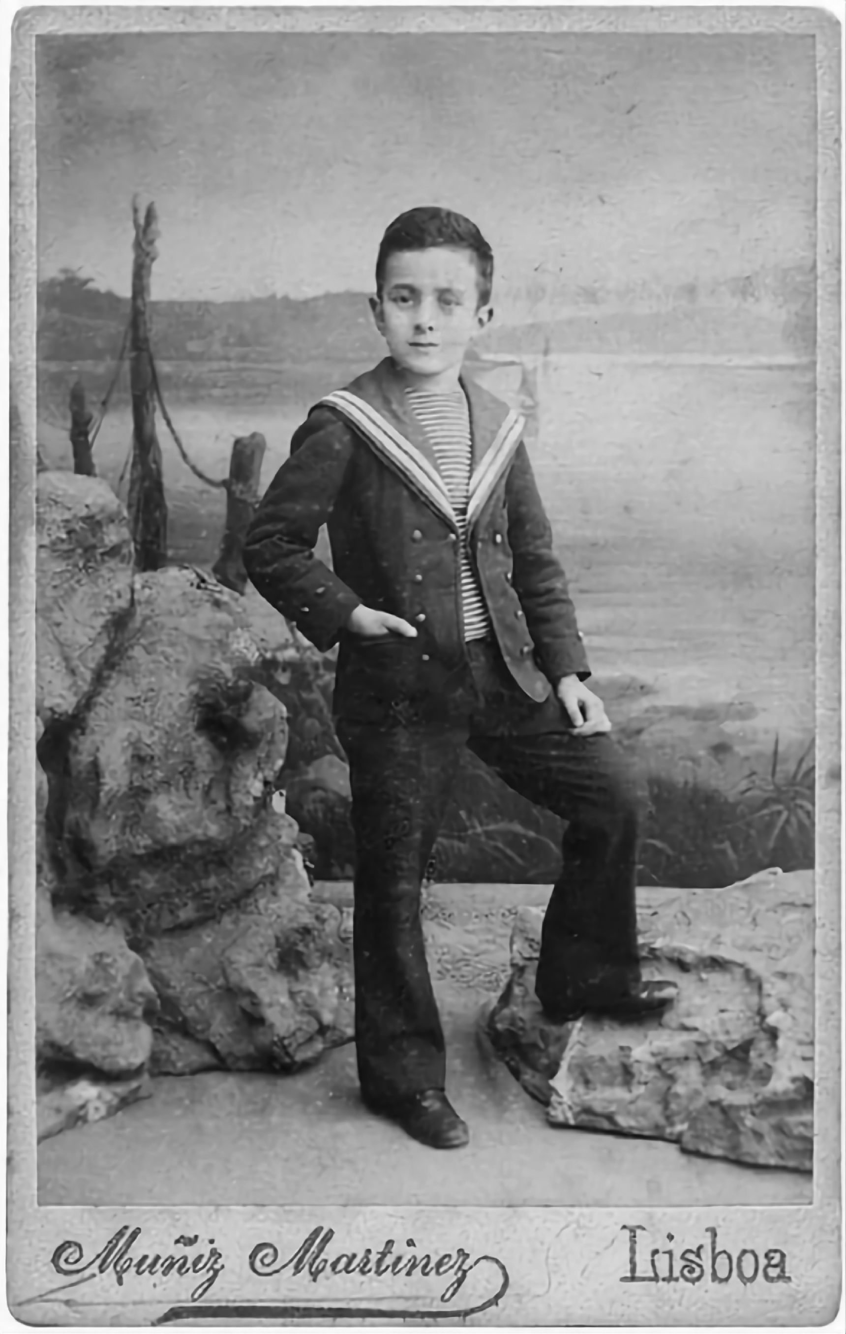 Fernando Pessoa aos 7 anos